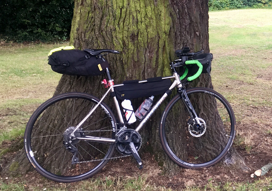 My bike and kit ready for Paris Brest Paris 2019