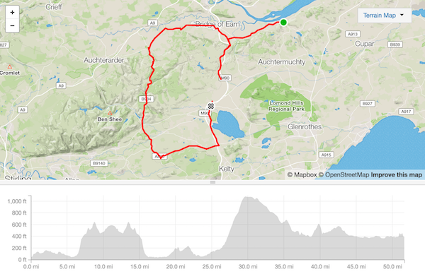 Big MS cycling route part 2